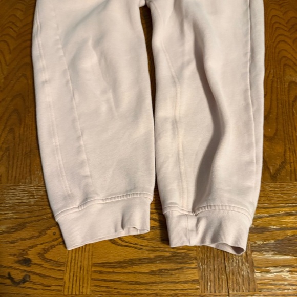 Lululemon Scuba High-Rise Jogger Fleece 28" Pink Mist Sz 12 W5CVAS Cotton Terry - Picture 5 of 15